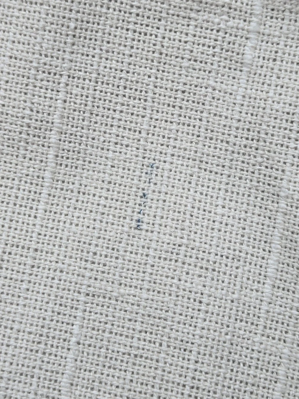 NWT QUINCE Set Of 2 48x96 Cotton Slub Room Darkening Curtains Natural 9741